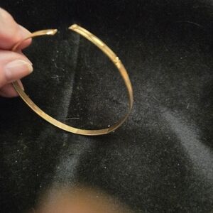10k Gold Bangle Bracelet